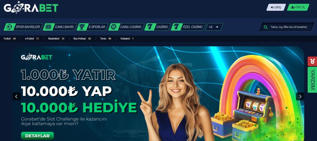 Gorabet yeni giriş adresi